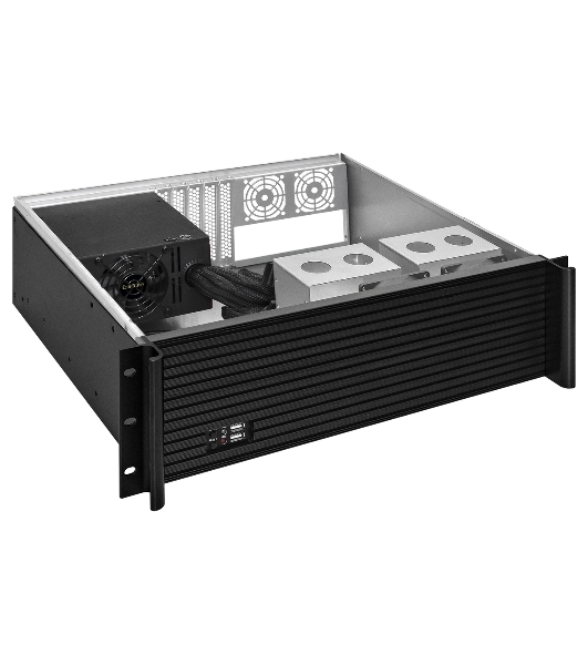 Серверный корпус ExeGate Pro 3U390-11 (RM 19', высота 3U, глубина 390, БП 1200PAS, USB)