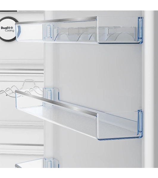 Холодильник Beko B5RCNK403ZW белый двухкамерный 257/100л морозилка снизу, No Frost