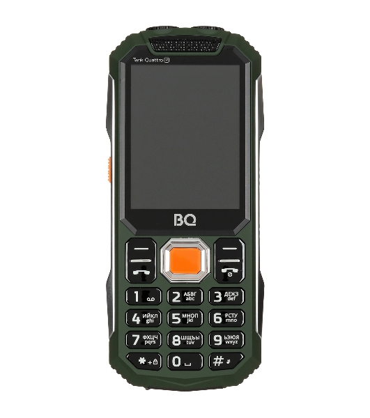 Мобильный телефон BQ 2817 Tank Quattro Power зеленый