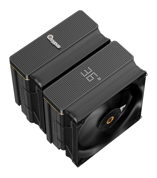 Кулер Ocypus Iota A62 BK Iota-A62-BK черный 120мм алюминий+медь 2000rpm 29db 4-pin 260W 158мм