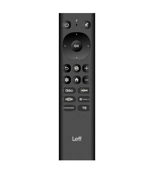 Телевизор LEFF 24' 24H690T черный DLED HD 60Hz Smart TV Салют ТВ