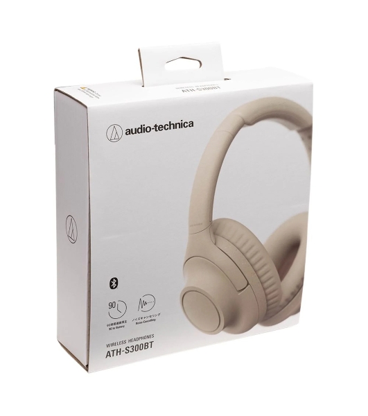 Гарнитура мониторные Audio-Technica ATH-S300BT бежевый беспроводные bluetooth оголовье (ATH-S300BT BG)