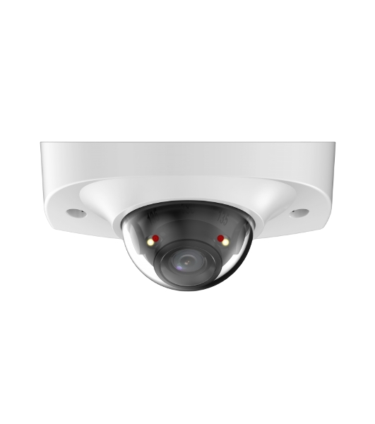 Уличная мини-купольная IP-видеокамера Dahua DH-IPC-HDBW2449FP-AS-IL-0360B Smart Dual Light с ИИ 4Мп, 1/2.9” CMOS, объектив 3.6мм, видеоаналитика, ИК до 30м, LED до 30м, IP67, корпус: металл