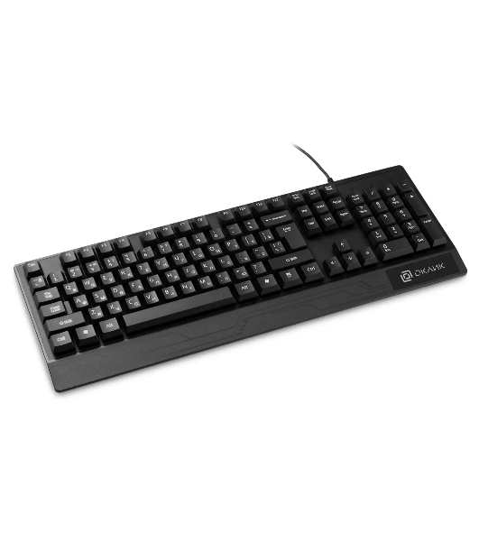 Клавиатура Oklick 115M проводная, USB Type-A, чёрный