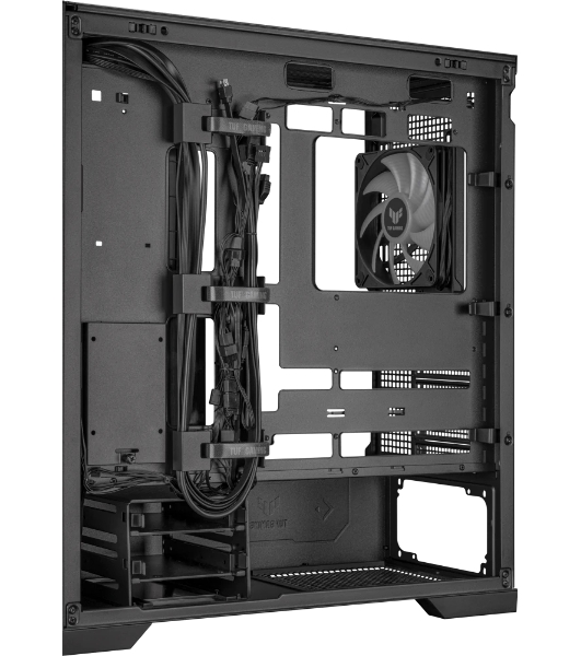 Компьютерный корпус ASUS TUF GAMING GT302 TG ARGb черный (90DC00I0-B19000) GT302/ARGb FANS/BLK