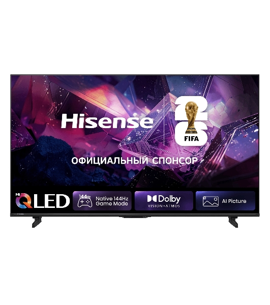 Телевизор Hisense 65' 65E7S PRO угольно-серый/черный QLED 4K UHD 144Hz Smart TV 3GB/16GB