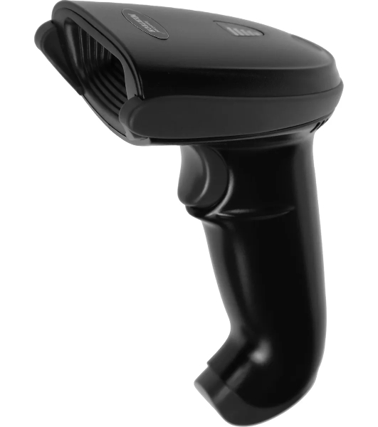 Сканер штрих-кода ручной Mertech 2210 P2D 1D/2D, имидж, проводной, 100 скан/сек, USB-HID; USB-COM - эмуляция, черный