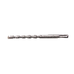 Бур по бетону Denzel двойная спираль, Cobalt W-tip, 10x160 мм, SDS PLUS, фото 1