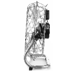 Вентилятор Centek CT-5030 серебристый/чёрный, напольный, 100 Вт, 3 скорости, 38 см, фото2