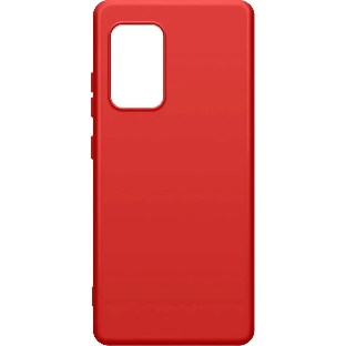 Чехол (клип-кейс) BORASCO Microfiber Case, для Samsung Galaxy A52, красный
