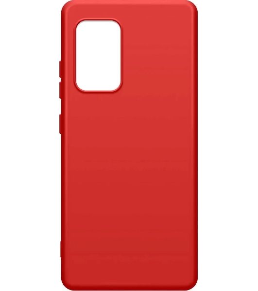 Чехол (клип-кейс) BORASCO Microfiber Case, для Samsung Galaxy A52, красный