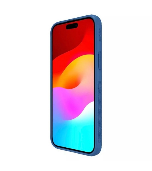 Чехол Super Frosted Shield Pro Magnetic Case, синий, (AP IP15 Plus)