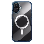 Чехол Nature TPU Pro Magnetic Case, синий, (AP iP16 Plus), фото 1