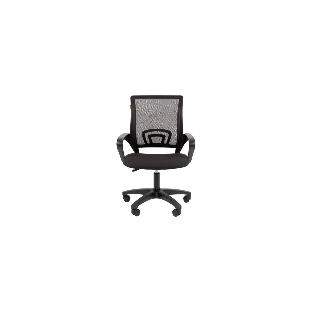 Кресло Chairman 696LT N TW-01 черный, ткань, 120 кг, механизм качания