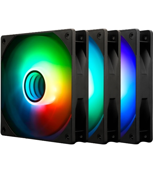 Комплект вентиляторов для корпуса Thermalright Fan TL-C12B-S V3 X3 ARGb 120мм/3 pack/PWM/S-FDB Bearing