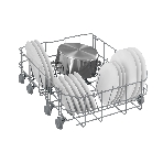 Посудомоечная машина Beko DVS050R02S, серебристый, 44.8 см, 10 компл., сушка конденсационная, 49 дБ, класс A+, фото3