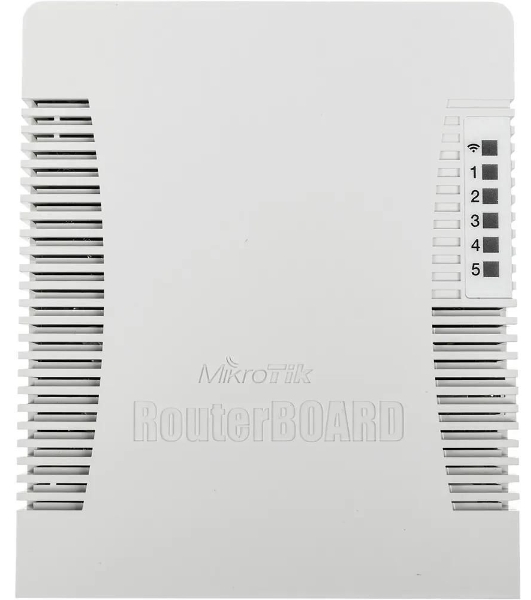 Роутер беспроводной MikroTik RB951UI-2HND N300 10/100BASE-TX белый