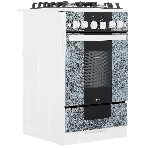 Плита газовая Gefest 5500-02 0113 мрамор, конфорок 4 шт, духовка 52 л, 50 см x 85 см x 58.5 см, фото2