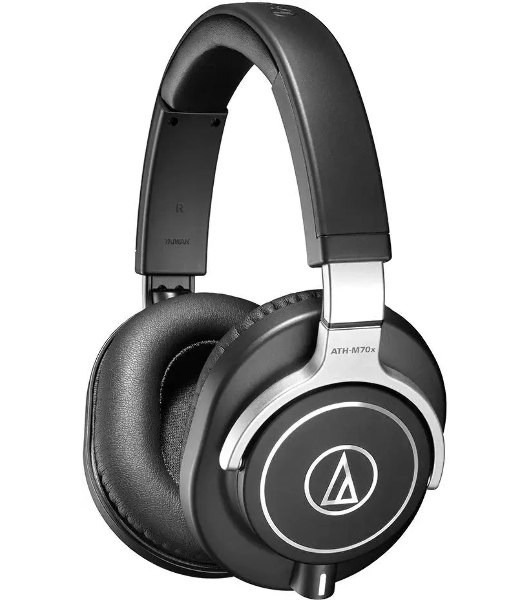 Проводные наушники Audio-Technica ATH-M70x черный, полноформатные
