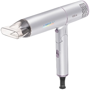 Фен Aresa AR-3230 серебристый, 1250 Вт, компактный
