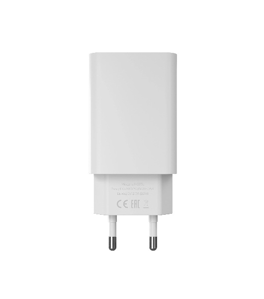 Сетевое зарядное устройство MORE CHOICE (4620202555731) NC07a СЗУ 1USB 2.0A для Type-C, белый