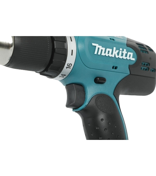 Дрель-шуруповерт Makita DDF453RFE, 18 В, 3 Ач, 42 Нм, щеточный