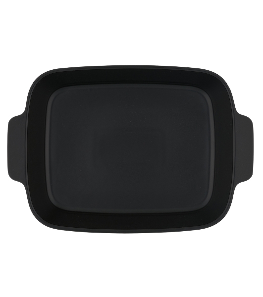Форма для запекания MATTE BLACK квадратная 29,5x25,5x6,9см, жаропрочная керамика