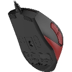 Мышь проводная A4Tech Fstyler FM45S Air красный/черный, 2400 dpi, USB, кнопки - 7, фото3