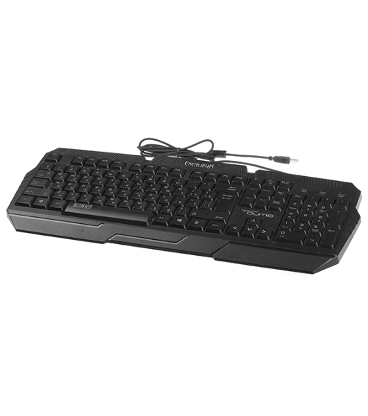 Клавиатура Qumo Excalibur K67 проводная, USB Type-A, чёрный