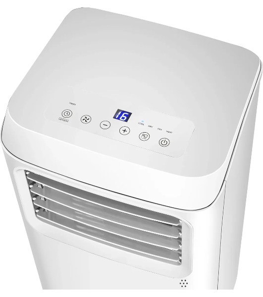 Кондиционер мобильный Hyundai HPAC-12-2 12000 BTU, 35 м², 64 дБ, охлаждение, осушение, белый