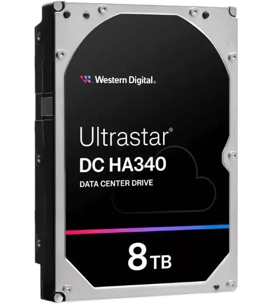 Жесткий диск серверный HDD WD Ultrastar DC HA340 8Tb SATA3 3.5'