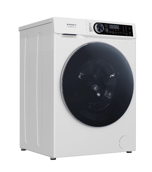 Стиральная машина Kraft KF-MDDS10123W белый, загрузка фронтальная 10.5 кг, 1200 об/мин, класс A+++