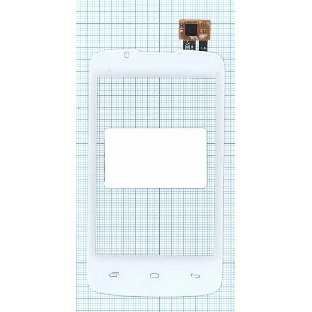 Сенсорное стекло (тачскрин) для Fly IQ436 Era Nano 3, белое