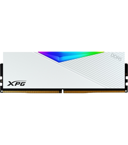 Оперативная память XPG Lancer, DDR5, 64GB (2x32GB), 6000MHz, CL30, DIMM, с радиаторами, белый