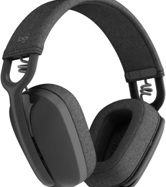 Гарнитура Logitech ZONE Vibe 100 серый, беспроводная, Bluetooth, до 20 ч