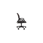 Кресло Chairman 696LT N TW-01 черный, ткань, 120 кг, механизм качания, фото3