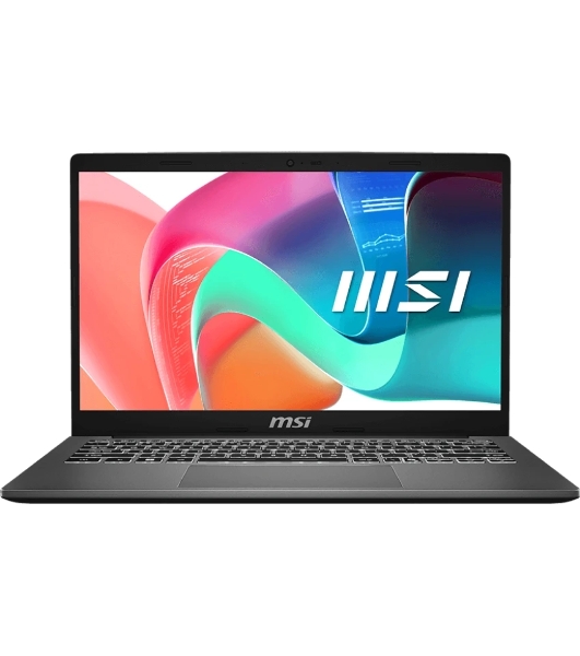 Ноутбук MSI Modern 13 F1MOG Core 5 120U 13.3' FHD (1920x1080)IPS,DDR4 16Gb (8Gbx2),512Gb SSD Intel Graphics,backlight,46.8Whr,1.45kg,Dos,1y,Platinum Gray