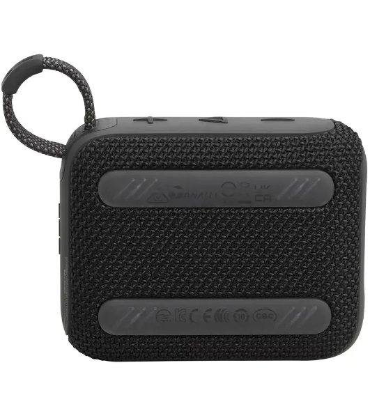 Колонка порт. JBL Go 4 черный/оранжевый 4.2W 1.0 BT