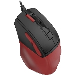 Мышь проводная A4Tech Fstyler FM45S Air красный/черный, 2400 dpi, USB, кнопки - 7, фото4
