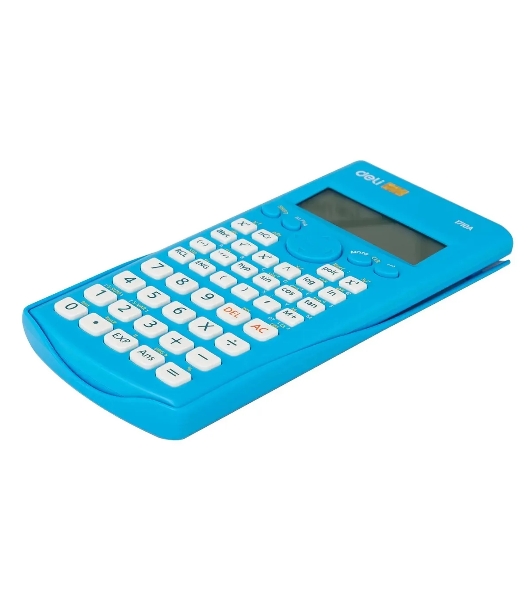 Калькулятор научный Deli E1710A/BLU синий 10+2-разр.