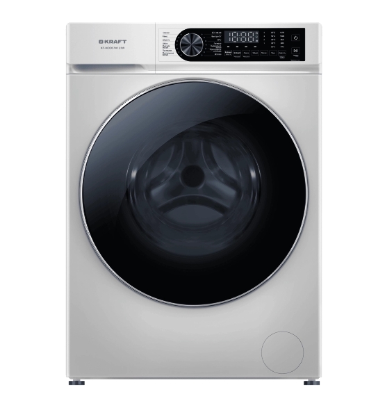 Стиральная машина Kraft KF-MDDS10123W белый, загрузка фронтальная 10.5 кг, 1200 об/мин, класс A+++