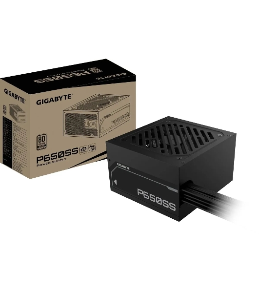 Блок питания Gigabyte ATX 650W GP-P650SS 80 PLUS silver (20+4pin) APFC 120мм fan 5xSATA RTL