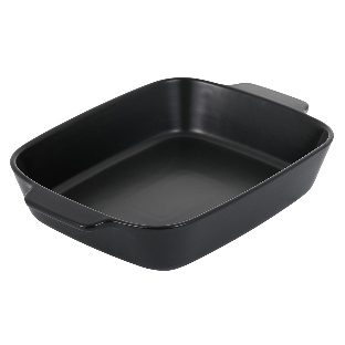 Форма для запекания MATTE BLACK квадратная 29,5x25,5x6,9см, жаропрочная керамика