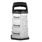 Терка LARA LR07-53 6 поверхностей, высота 23 см, нерж. сталь, нескользящее основание, ручка, фото2