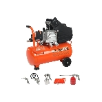 Компрессор Patriot EURO 50-260К 525306316 Мощность: 1.8 кВт; Напряжение: 230В~50Гц; Обороты двигателя: 2850 об/мин; Производительность: 260 л/мин; Объем ресивера: 50 л; Давление: 8 бар; Вес: 28,5, фото2