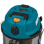 Строительный пылесос Bort BSS-1640-STORM синий, 270/1600 Вт, уборка сухая/влажная, пылесборник мешок/контейнер, 40 л, фото2
