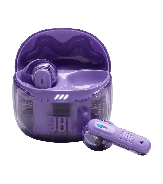 Наушники TWS JBL Tune Flex 2 призрачно-фиолетовый, вкладыши/внутриканальные (трансформер), Bluetooth, адаптивное шумоподавление