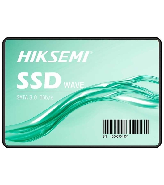 Накопитель SSD HIKSEMI Wave(S) 480Gb HS-SSD-WAVE(S) 480G 2.5' (SATA3, up to 550/470MBs, 3D NAND, 160TbW)