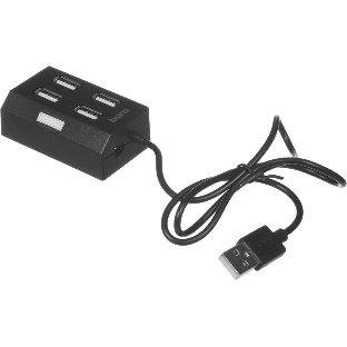 USB-концентратор Buro BU-HUB4-U2.0, USB 2.0, USB 4 порта, USB