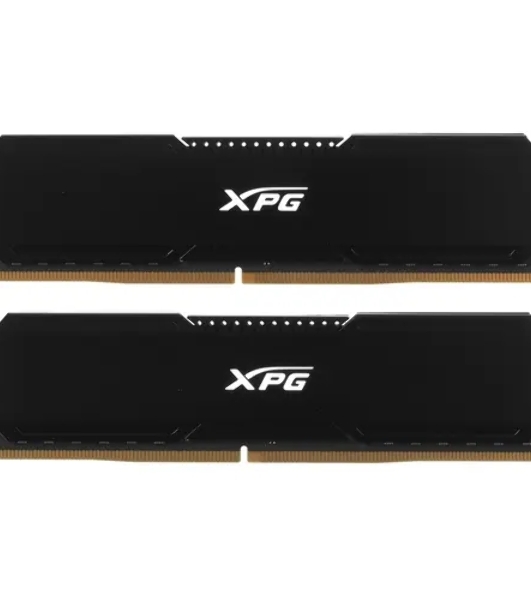 Оперативная память XPG Gaммix D20, DDR4, 32GB (2x16GB), 3200MHz, CL16, UDIMM, с радиатором, черный